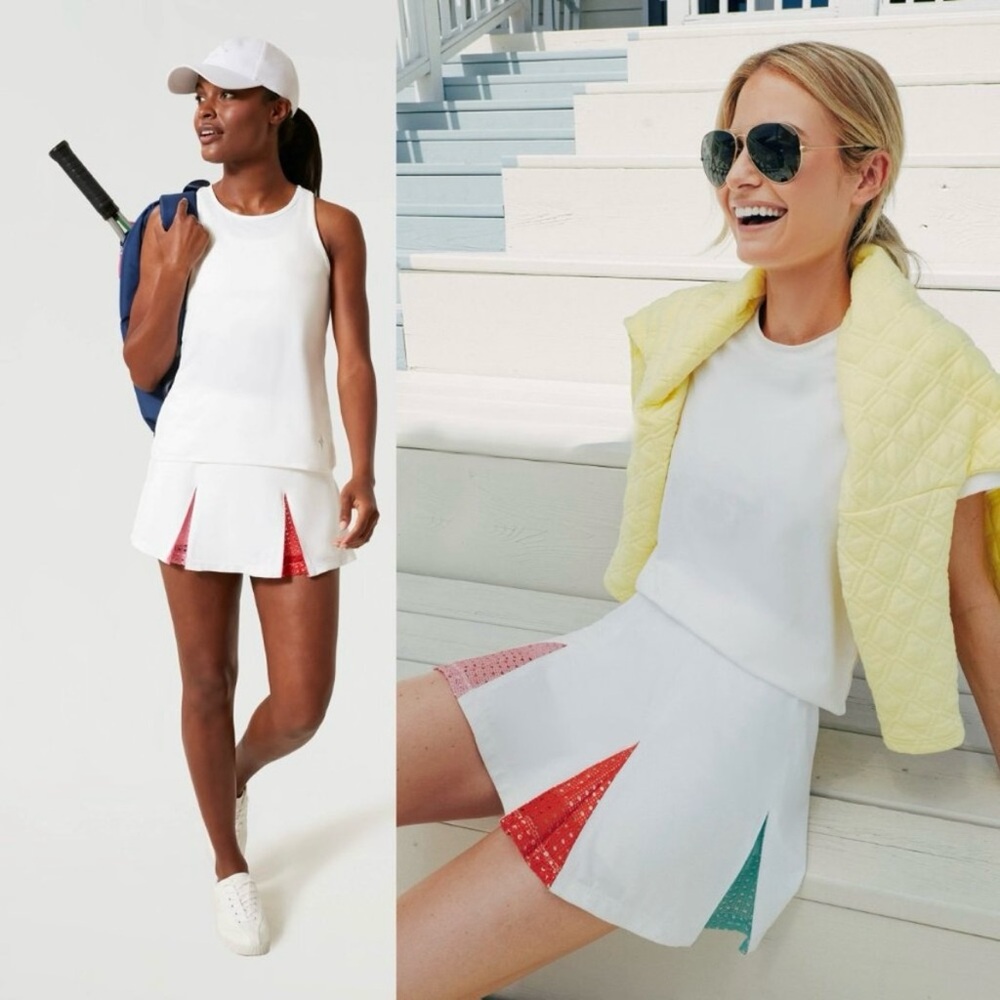 Tuckernuck Radical Rainbow 14 Inch Carly Tennis Skirt